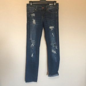Distressed Skinny Jeans